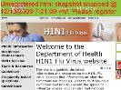 Welcome to the Department of Health H1N1 Flu Virus website Welcome to the Department of Health H1N1 Flu Virus website