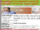 Welcome to the Department of Health H1N1 Flu Virus website Public Information