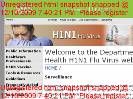 Welcome to the Department of Health H1N1 Flu Virus website Surveillance