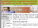 Welcome to the Department of Health H1N1 Flu Virus website Week of December 7th