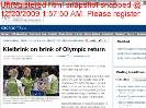 Kleibrink on brink of Olympic return