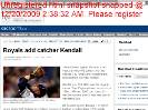 Royals add catcher Kendall