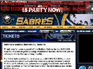 20082009 BUFFALO SABRES INDIVIDUAL GAME TICKETS  Buffalo Sabres  Tickets