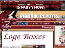 LOGE BOXES  Phoenix Coyotes  Tickets
