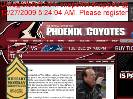 National Anthem Singer  Phoenix Coyotes  Team