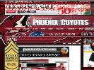 Phoenix Coyotes Branded Browser  Phoenix Coyotes  Multimedia