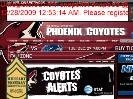 TEXT CLUB  Phoenix Coyotes  Fan Zone
