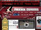 Phoenix Coyotes  Boxscore