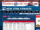 20092010 Regular Season ScheduleResults  New York Rangers  Schedule
