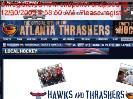 Hawks and Thrashers Street Tour  Atlanta Thrashers  Local Hockey
