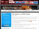 Chris Pronger  Information on RSS Feeds