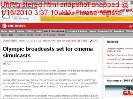 CBC News  Film  Olympic broadcasts set for cinema simulcastsskip300x250skip300x250