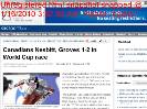 Canadians Nesbitt Groves 12 in World Cup race