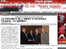 La province de lanne  Baseball Canada le Qubec!  RDSca