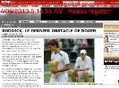 Roddick le dernier obstacle de Roger  RDSca