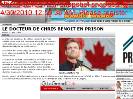 Le docteur de Chris Benoit en prison  RDSca