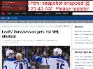 Leafs Gustavsson gets 1st NHL shutoutsocialcommentssocialcommentssocialcomments