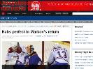 Habs perfect in Markovs returnsocialcommentssocialcommentssocialcomments