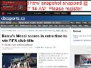 Barcas Messi scores in extra time to win FIFA club titlesocialcomments