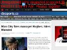 Man City fires manager Hughes hires Mancini