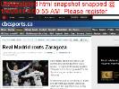 Real Madrid routs Zaragozasocialcomments