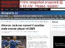Simeon Jackson named Canadian male soccer player of 2009socialcomments